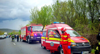 Fetiță de 10 ani, grav rănită într-un accident rutier
