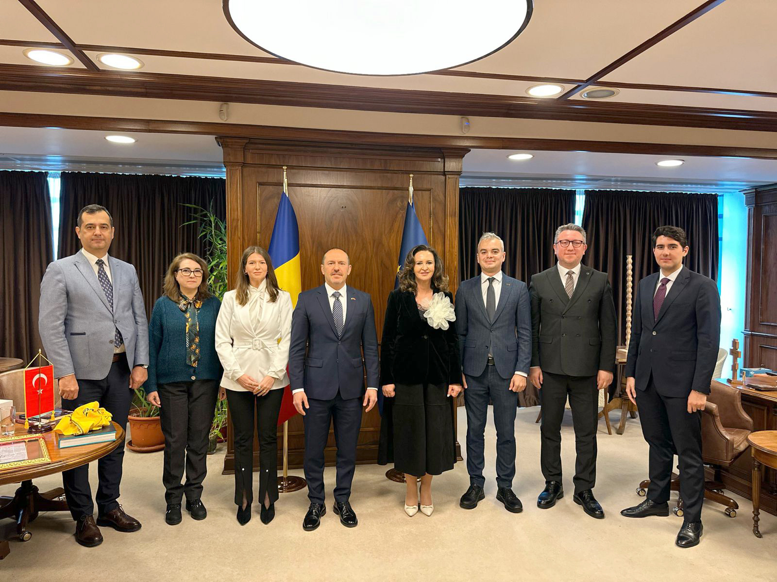 Ministrul Culturii, Natalia-Elena Intotero, a primit delegația Republicii Turcia în contextul pregătirii Sezonului Cultural România–Turcia 2028